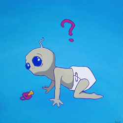 Bébé Petit Gris